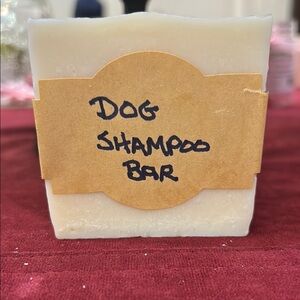 Natural Dog Shampoo Bar - Cream